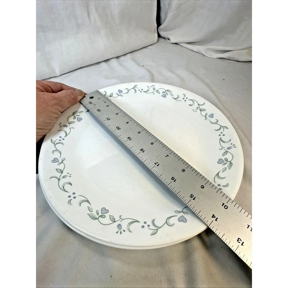 Vintage Set of 6 Corning Ware Corelle Country Cottage Dinner Plates 10.25'' EVC